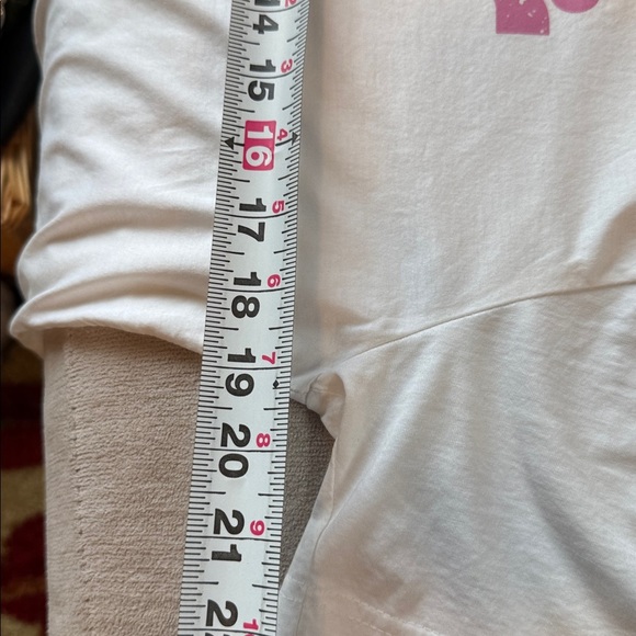 Isabel Marant Men's Zafferh Small Logo T-Shirt in White/Pink - Picture 10 of 13